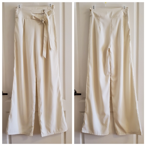 High-waisted Wideleg Tall Trousers - Picture 8 of 9